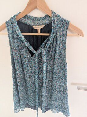Rebecca Taylor Silk Sleeveless Blouse